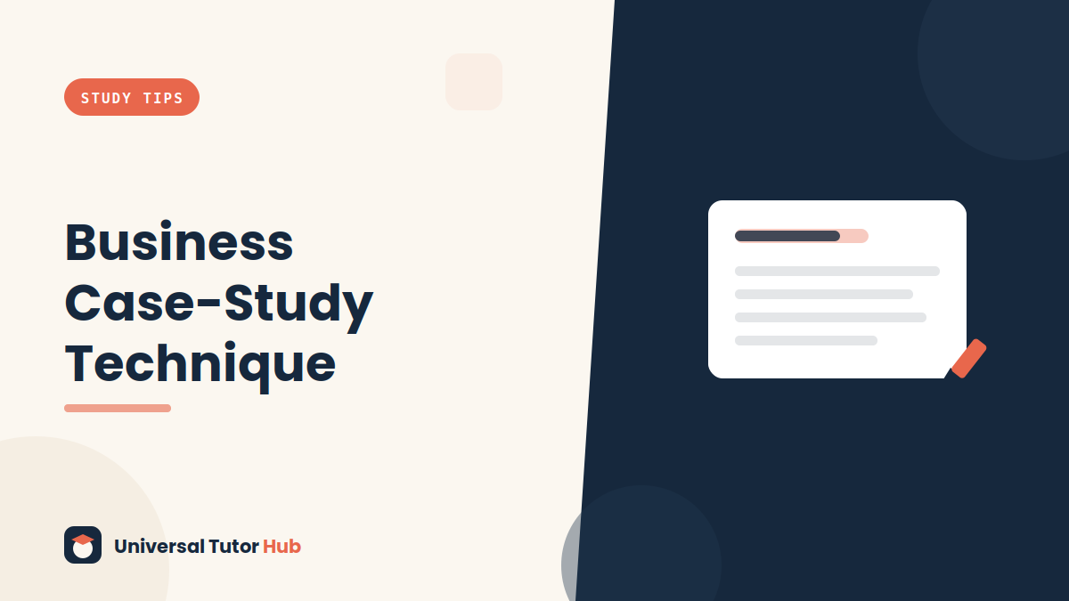 Business Studies: How to Answer Case-Study Questions — featured illustration