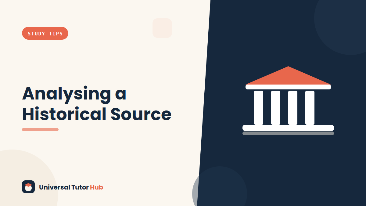 How to Analyse a Historical Source — featured illustration