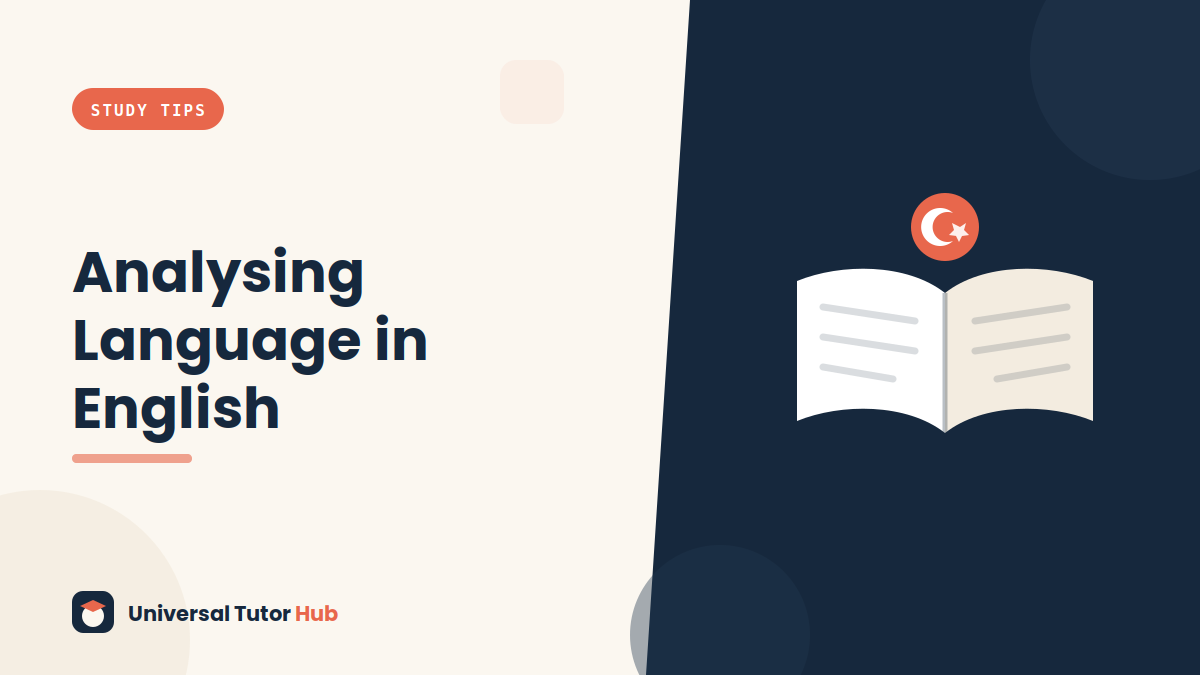How to Analyse Language in English — featured illustration