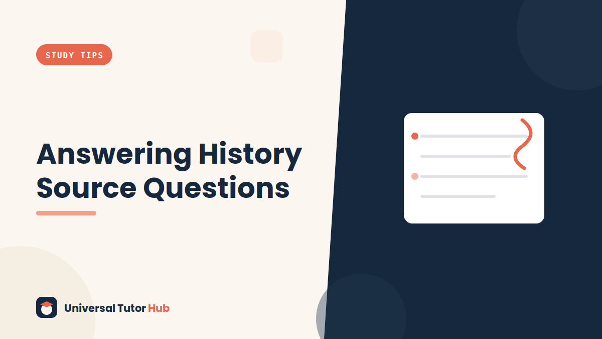 How to Answer Source Questions in History — featured illustration