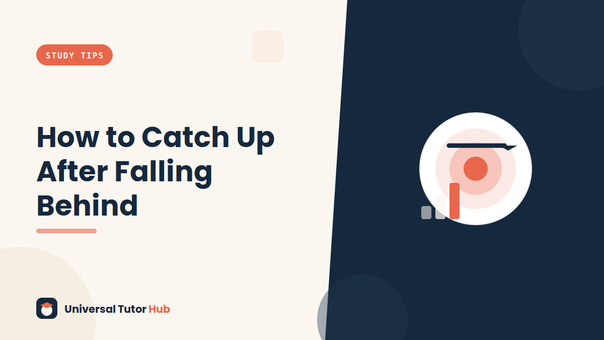How to Catch Up After Falling Behind — featured illustration