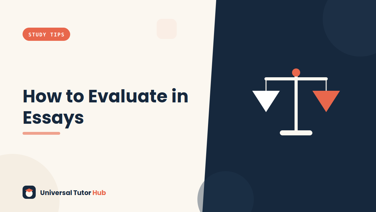 How to Evaluate in Essays (Across Every Subject) — featured illustration