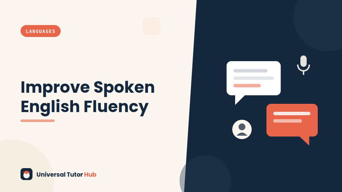 How to Improve Your Spoken English Fluency (Even Without a Partner) — featured illustration