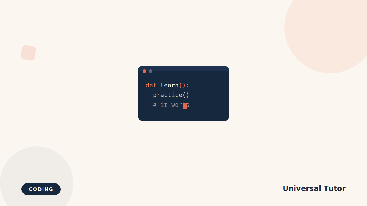 How to Learn Python as a Complete Beginner (And Escape Tutorial Hell) — featured illustration