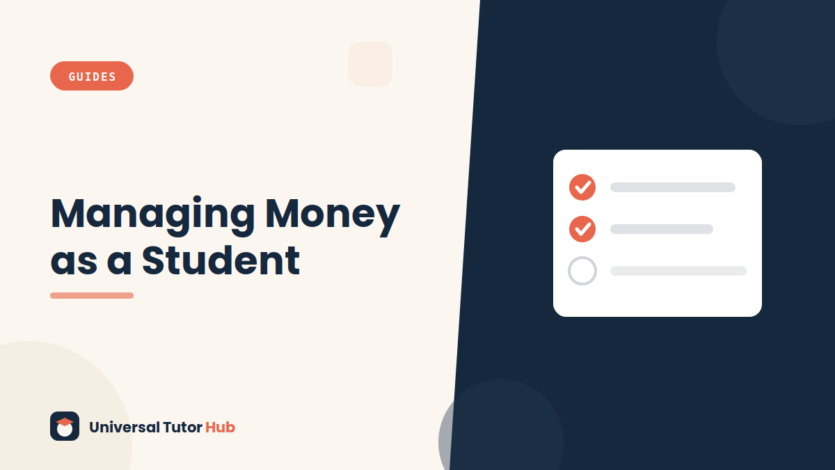 How to Manage Money as a Student — featured illustration