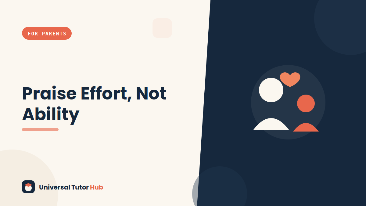Why Praising Effort Beats Praising Cleverness — featured illustration