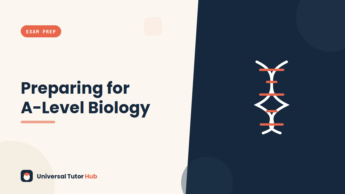 How to Prepare for A-Level Biology — featured illustration