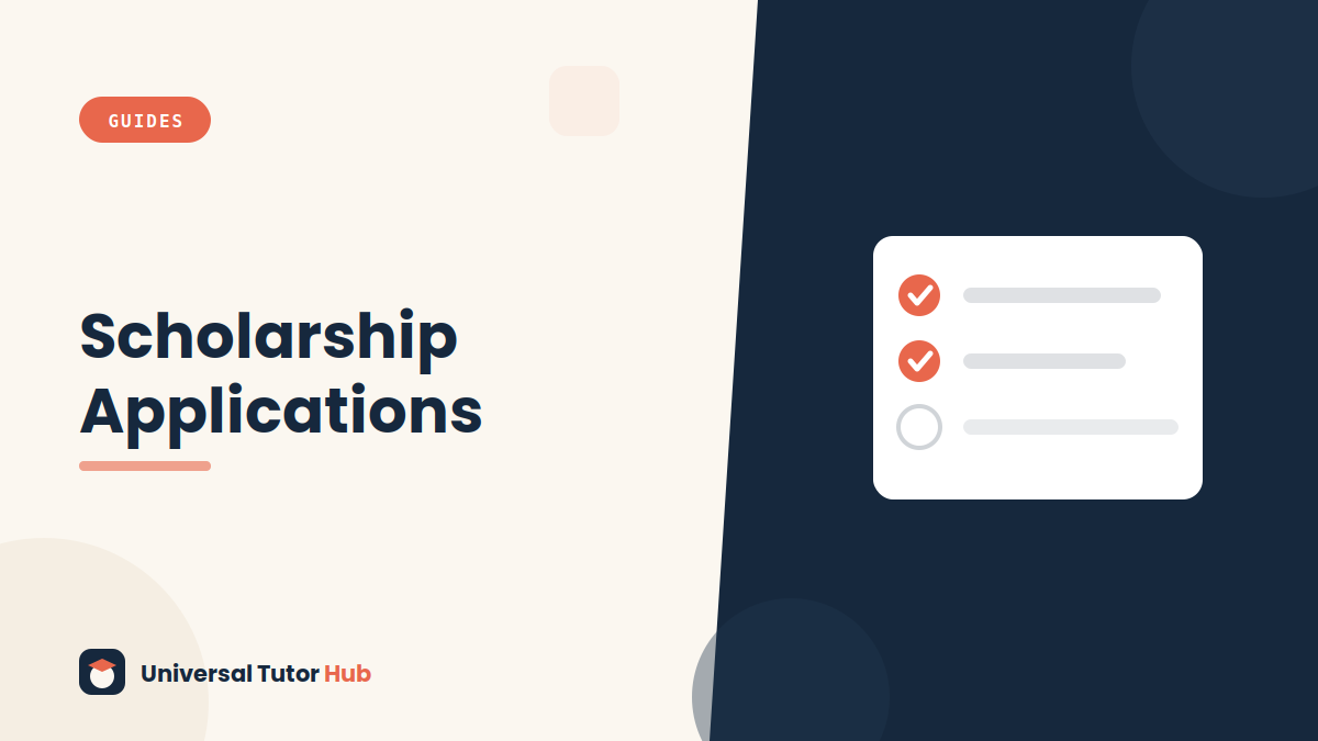 How to Prepare a Strong Scholarship Application — featured illustration