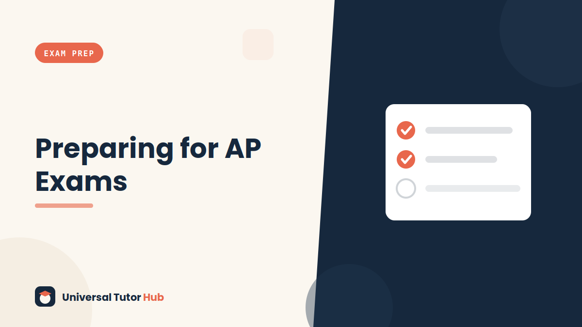 How to Prepare for AP Exams — featured illustration