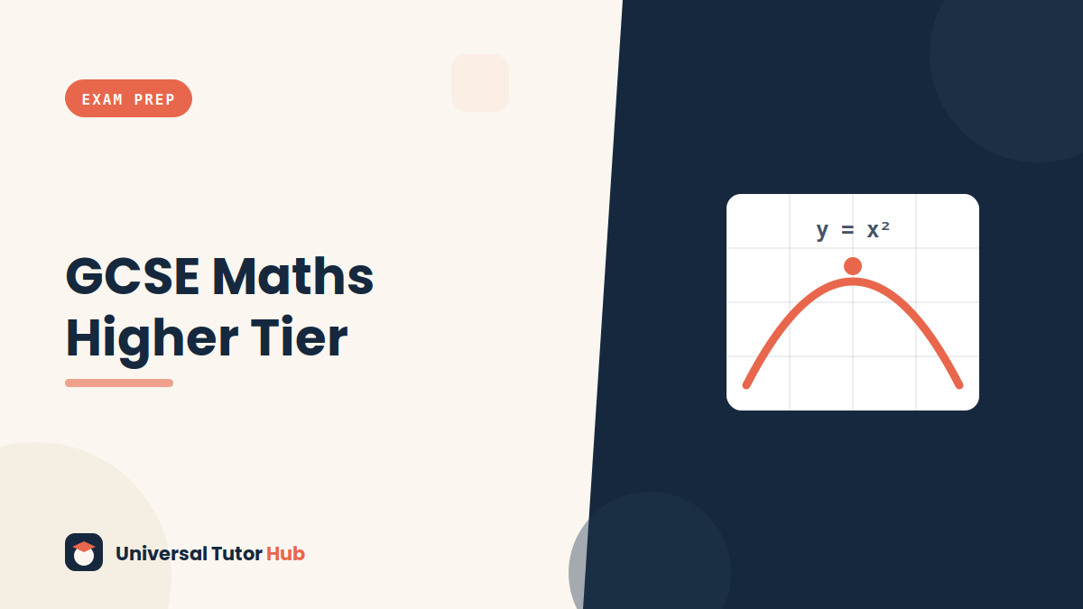How to Prepare for GCSE Maths (Higher Tier) — featured illustration