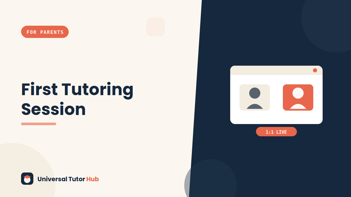 How to Prepare for the First Tutoring Session — featured illustration