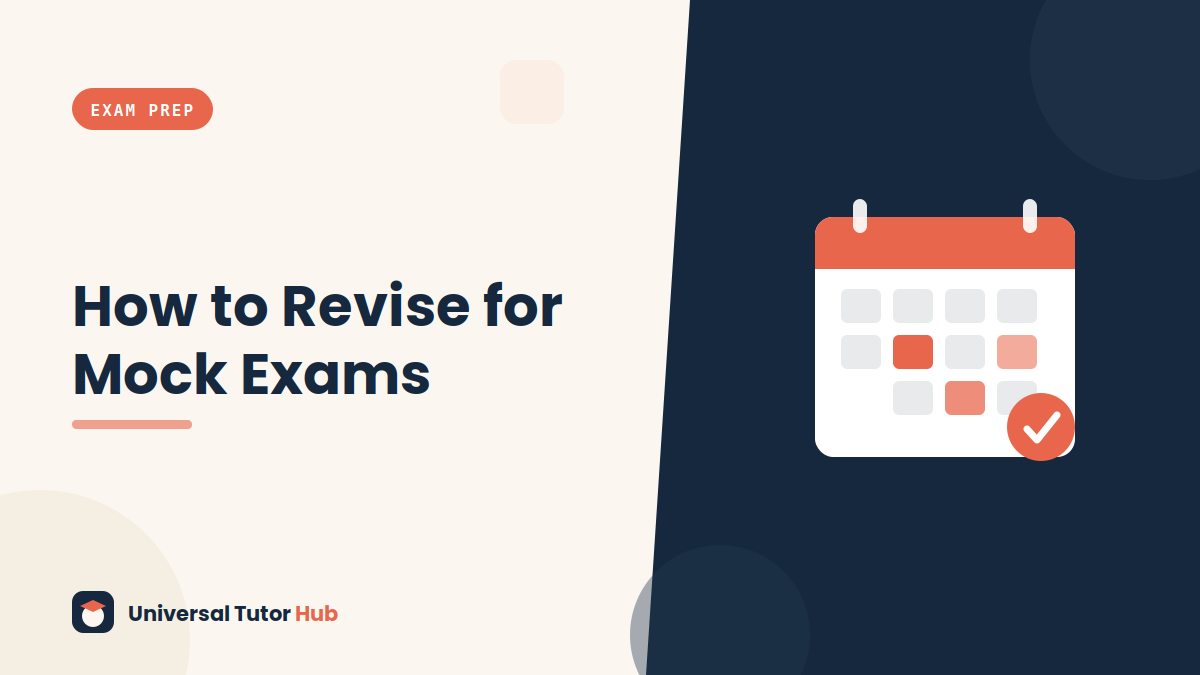 How to Revise for Mock Exams (and Why They Matter) — featured illustration