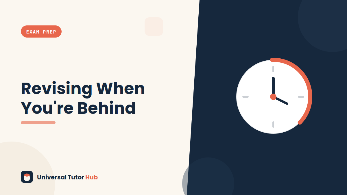 How to Revise When You've Left It Late — featured illustration