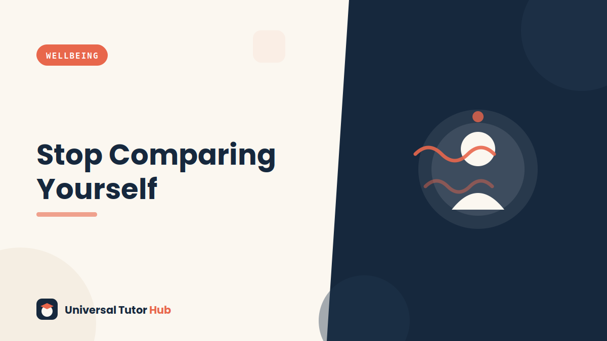 How to Stop Comparing Yourself to Other Students — featured illustration