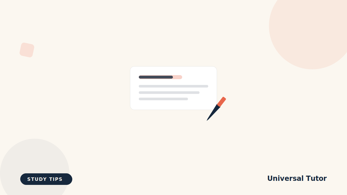 How to Study for Exams Effectively: A Method That Actually Works — featured illustration