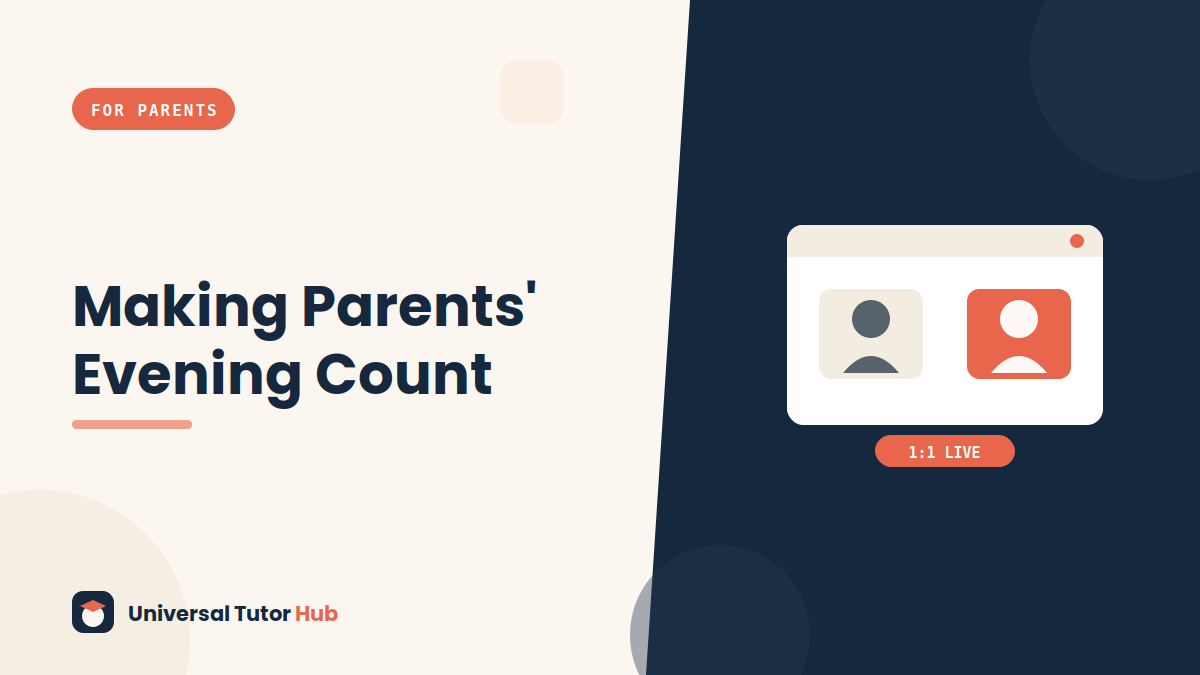 How to Get the Most Out of Parents' Evening — featured illustration