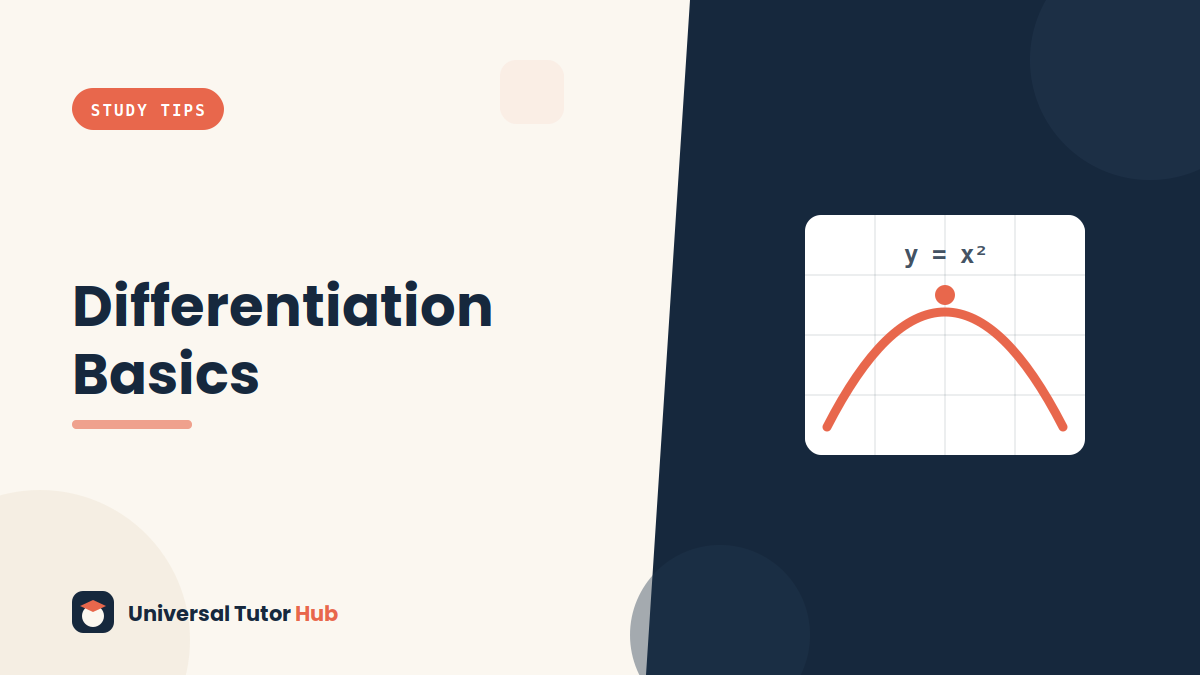How to Understand the Basics of Differentiation — featured illustration
