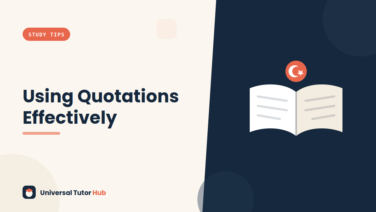 How to Use Quotations Effectively in Essays — featured illustration