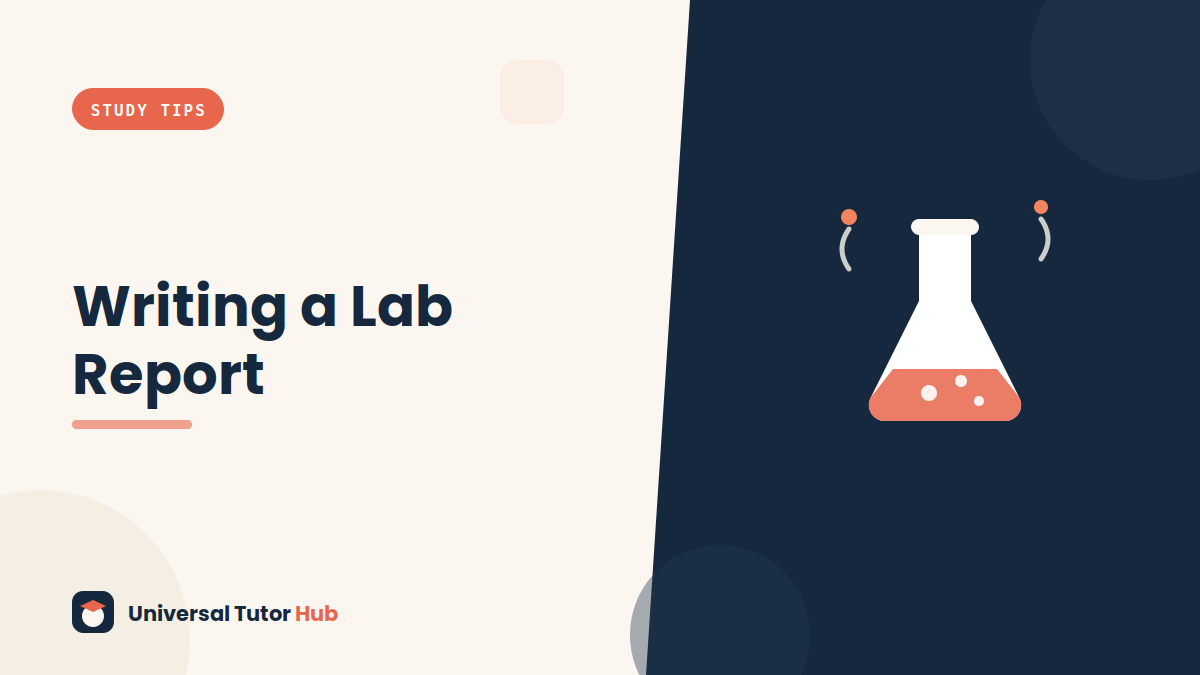 How to Write a Good Lab Report — featured illustration