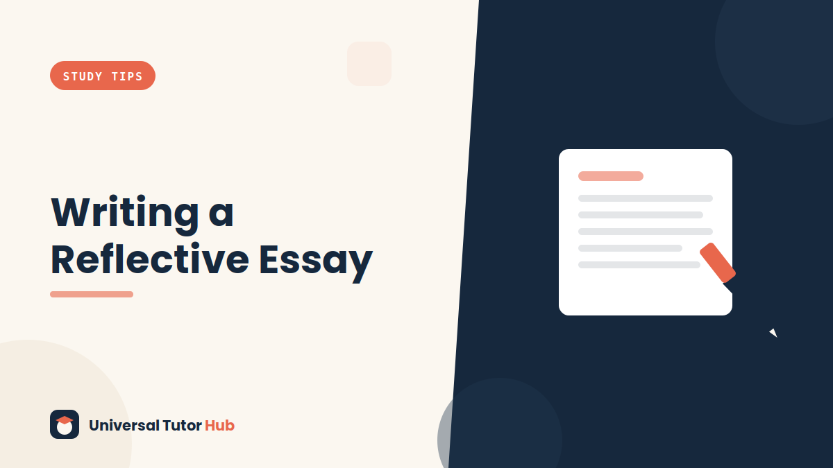 How to Write a Reflective Essay — featured illustration