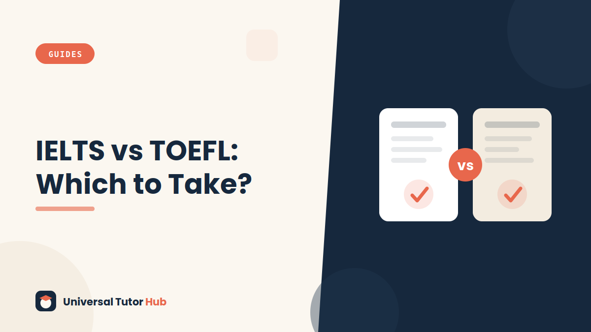 IELTS vs TOEFL: Which English Test Should You Take? — featured illustration