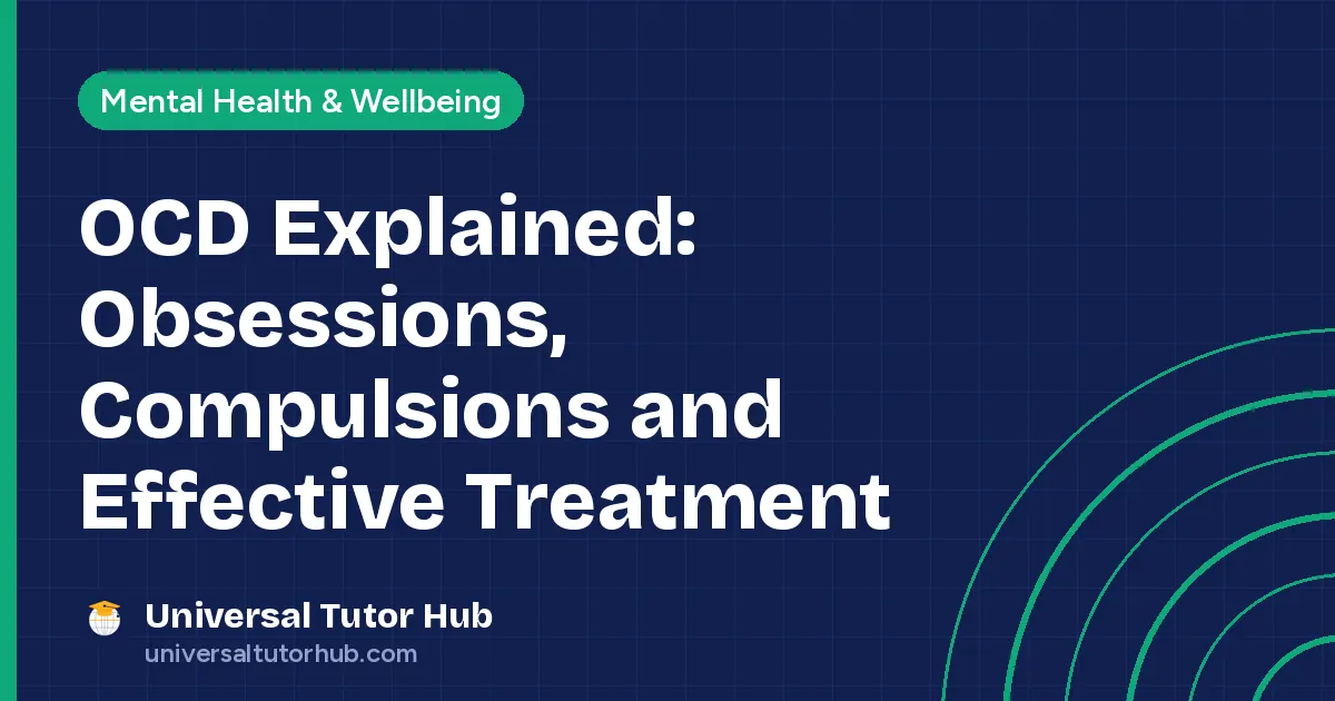 OCD Explained: Obsessions, Compulsions and Effective Treatment
