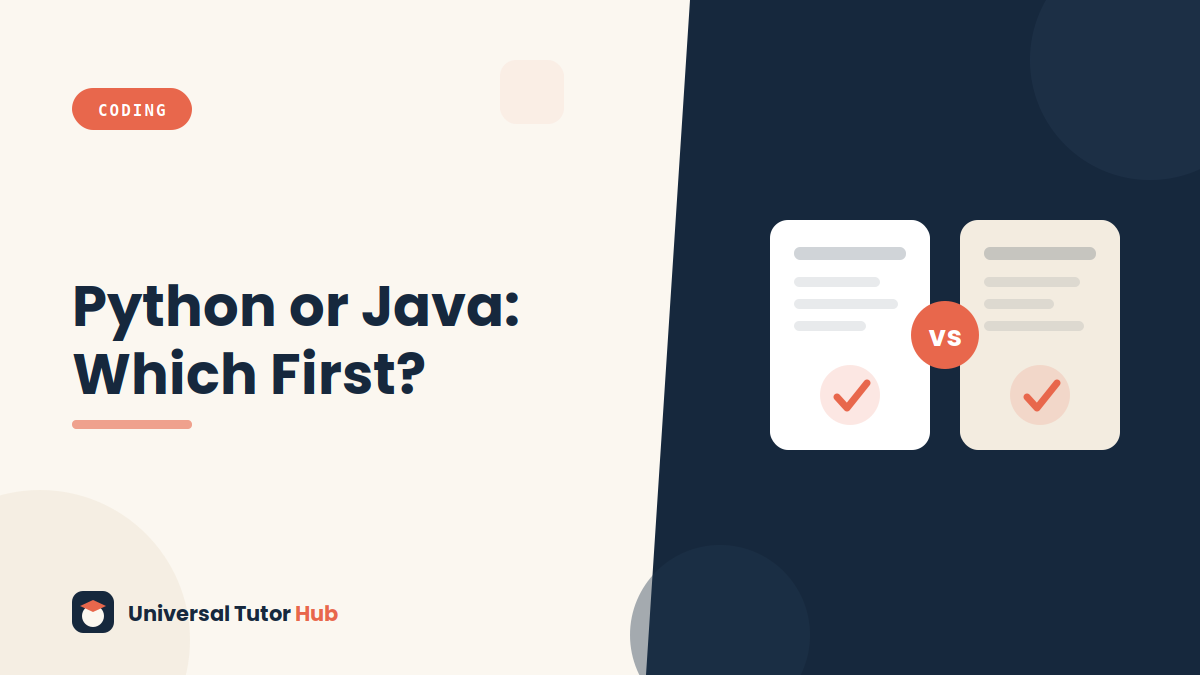 Python or Java: Which Should You Learn First? — featured illustration