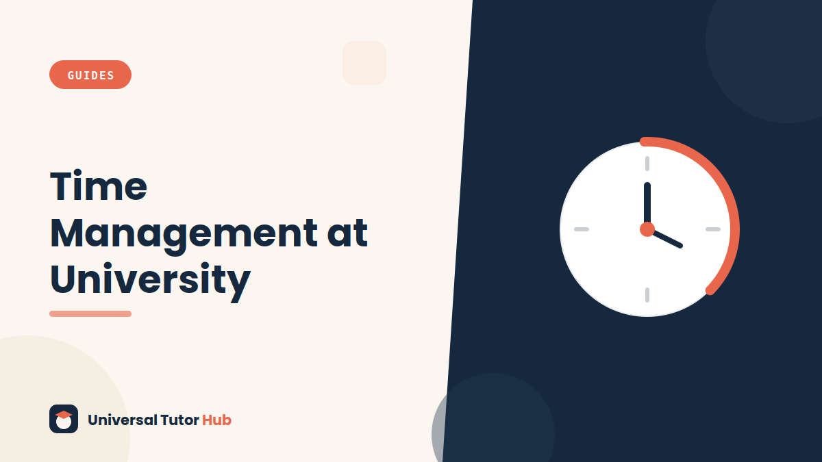 Time Management at University (When Nobody Checks) — featured illustration