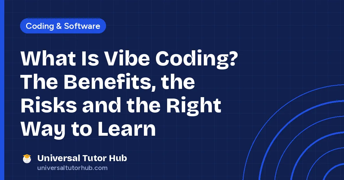 What Is Vibe Coding? The Benefits, the Risks and the Right Way to Learn